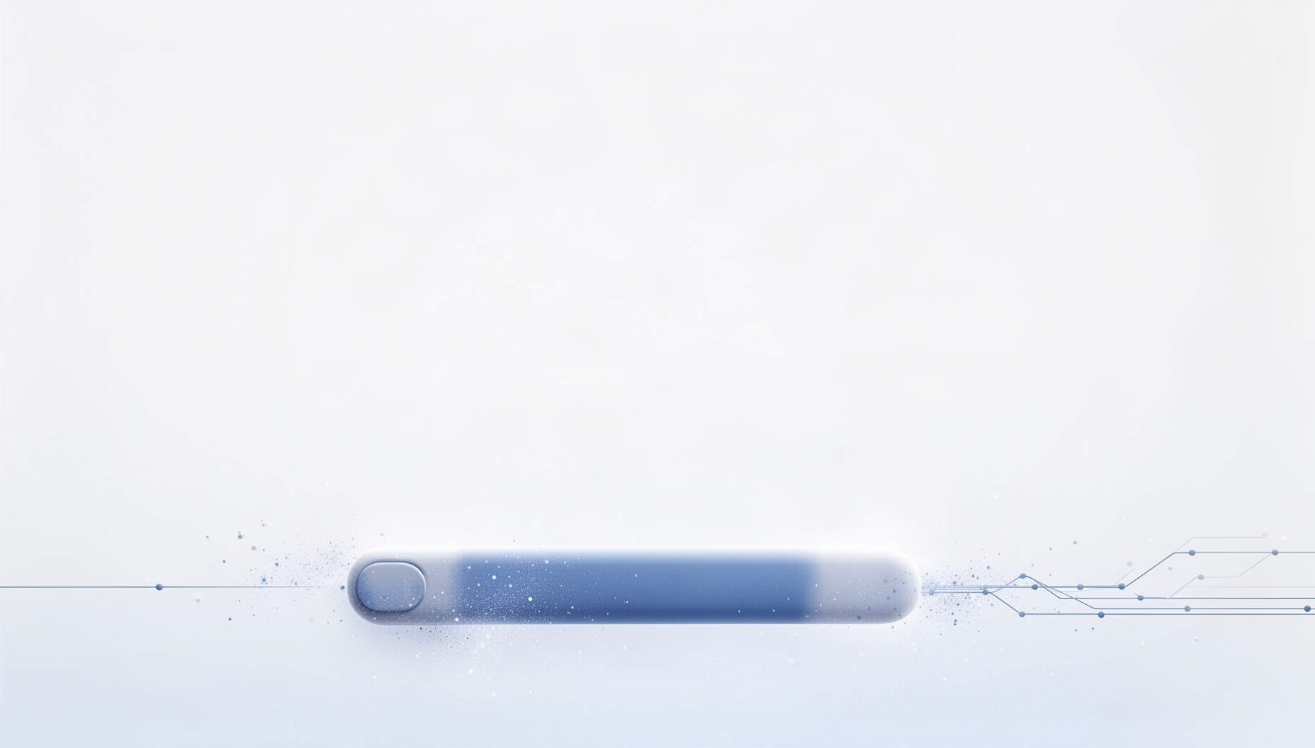 Playground PowerPoint background with a holographic balance beam along the bottom edge, white